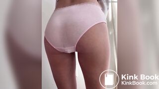 Lovely teen poops her panties for the first time
