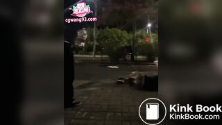 chinese drunk girl diarrhea accident