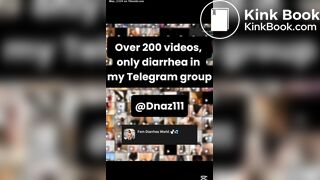 Girl can't hold her poop - video 3