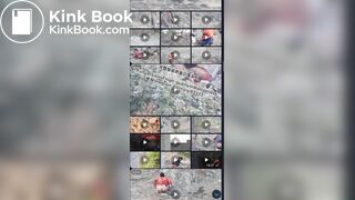 Full version of the Indian girl pooping series group