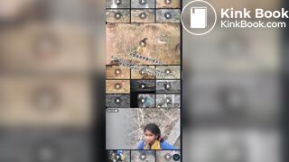 Full version of the Indian girl pooping series group