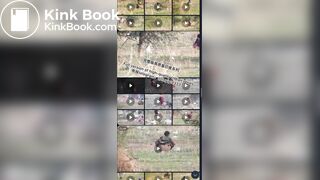 Full version of the Indian girl pooping series group