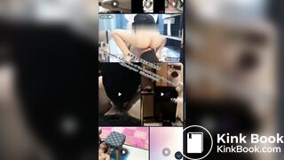 Full version of the female anchor pooping series group