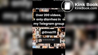 Girl with loose stools