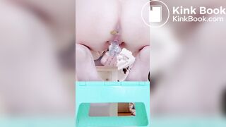 Japanese girl squirts and poops