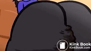 Animated panty poop - video 3