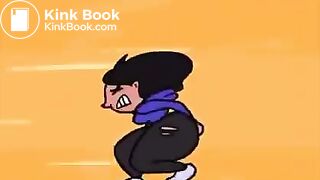 Animated panty poop - video 3