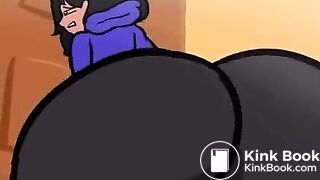 Animated panty poop - video 3