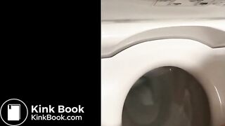 Japanese pajama girl films herself pooping