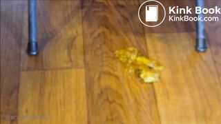 Ebony girl shitting and farting - video 2