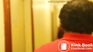 Girl clogged the toilet