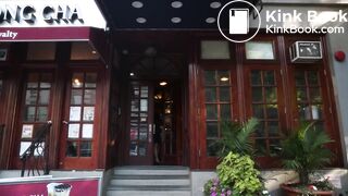 Girl clogged the toilet