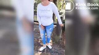 Messy Lexi Has Diarrhea In Her Jeans At The Park