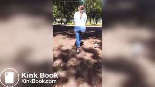 Messy Lexi Has Diarrhea In Her Jeans At The Park