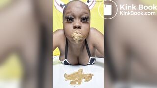 Cow Eating Tricks - video 2