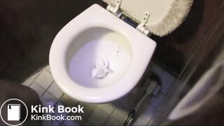 girl shit on toilet - video 4