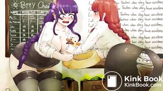 Makima and Raiden fight for the potty