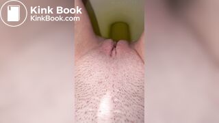 Girl pooping on toilet - video 313