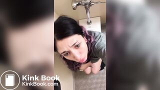 Cute Chick pooping