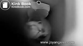 A girl drops a HUGE monster log into toilet