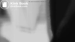 She makes a big poop while pushing with her hand