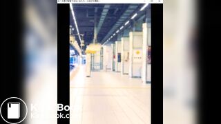 anime girl student diarrhea on the tram end2