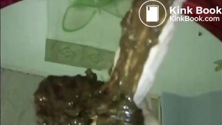Scat on Dildo
