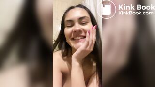 Paraguayan girl shitting