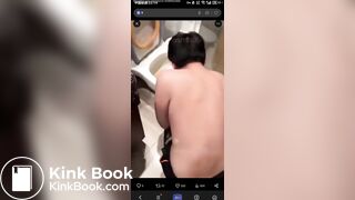 eat shit from toilet