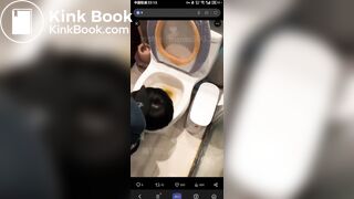 eat shit from toilet