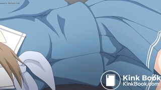 Restrained Girl unable to go to the toilet