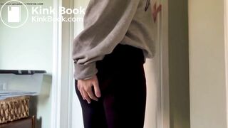 Cute ass girl desperate shits herself