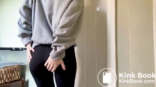 Cute ass girl desperate shits herself
