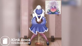 Sakuya Izayoi accidently shits herself