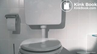 Hot Milf Babe Toilet Big Poop