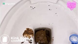 Girl push pain constipated