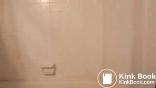 Beautiful girl piss and shit