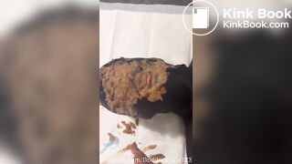 Goddess feeds her toilet