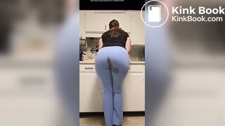 Messy Lexi Has Diarrhea In Her Blue Pants