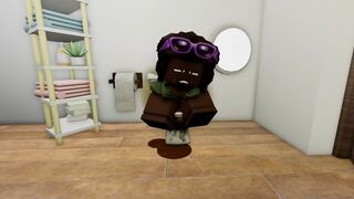 Danna Break the toilet (... Danna Apestosa)