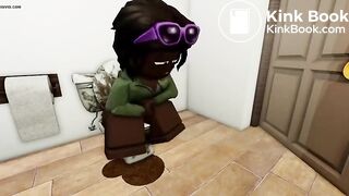 Danna Break the toilet (... Danna Apestosa)