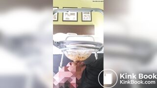 real toilet slave - video 2