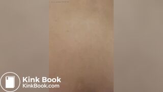 Girl with big butt takes a big dump