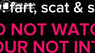 Friday night shitting (gf Pantypoop anim)