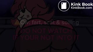 Friday night shitting (gf Pantypoop anim)