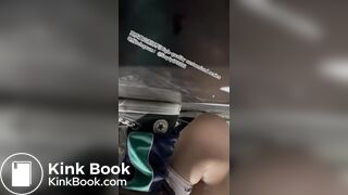 Beautiful girl poops in the toilet 56