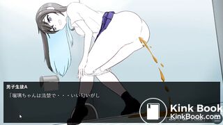 トイレ盗撮１０　　瑠璃編
