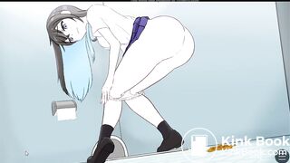 トイレ盗撮１０　　瑠璃編