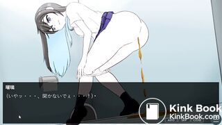 トイレ盗撮１０　　瑠璃編