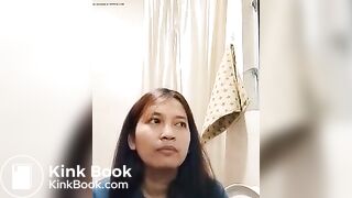Girl Farting in The Toilet part 1
